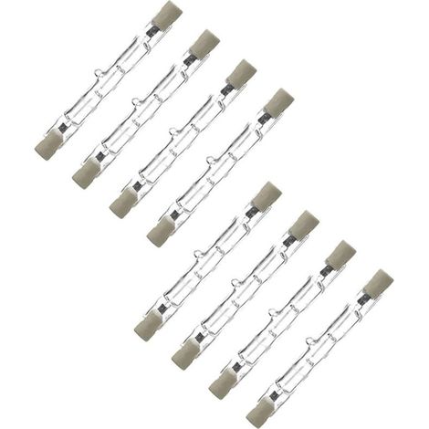 8er-pack R7s 118 Mm 300 W Dimmbare Halogen-lichtleistenlampen Ac220–240 V J118 Lineare Halogenstrahler Für Landschafts-, Sicherheits- Und Straßenbeleuchtung