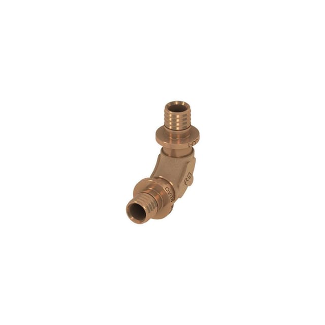 Teceflex Bogen 90° Druckverlustoptimierung Dim. 16 mm x 16 mm Siliziumbronze