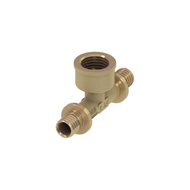 Teceflex T-Stück IG Dim. 25 mm x Rp 1/2 mm x 25 mm Siliziumbronze