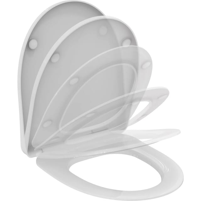 Ideal Standard WC-Sitz i.life A mit Softclosing Wrapover Weiß