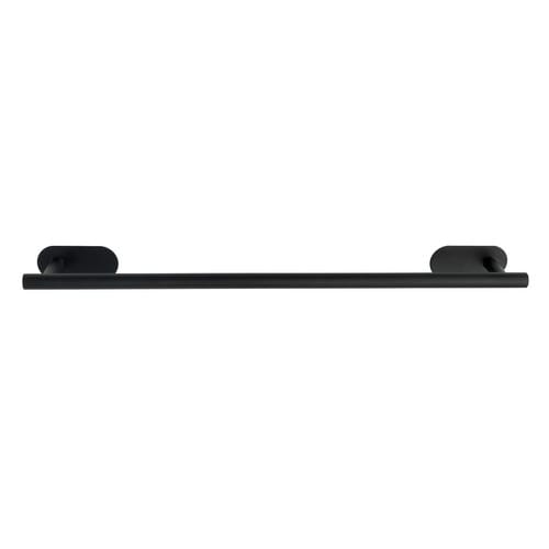 Wenko Turbo-Loc Edelstahl Badetuchstange Uno Orea Black Matt 60 x 4.5 x 7 cm