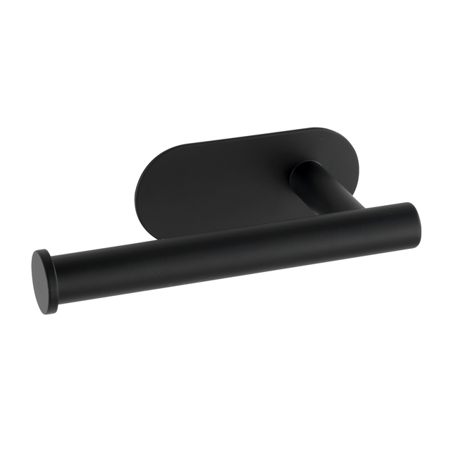 Wenko Turbo-Loc Edelstahl Toilettenpapierhalter Orea Black Matt 16 x 4.5 x 7 cm