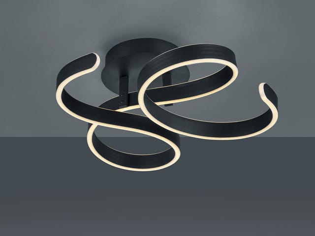 Trio LED-Deckenleuchte Francis Anthrazit