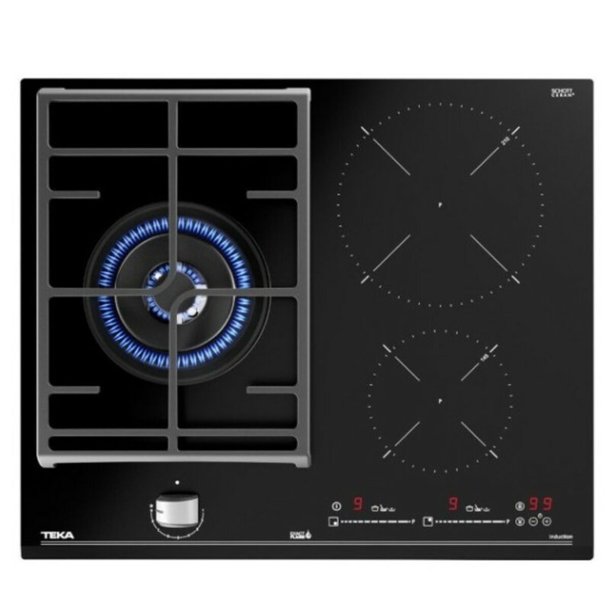 Kochplatte Teka Jzc 63312 Abn Schwarz 60 Cm 5000 Watt
