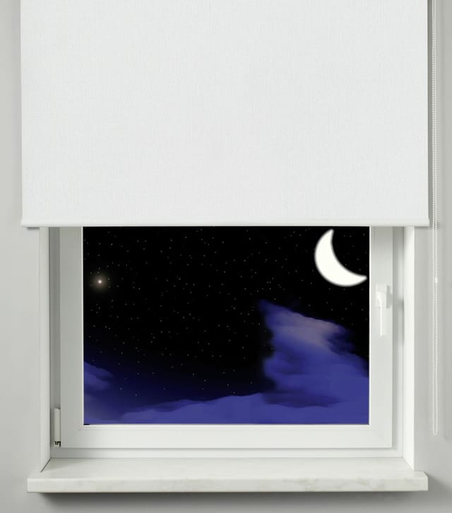 Gardinia Seitenzug-Rollo Thermo 92 cm x 180 cm Weiß