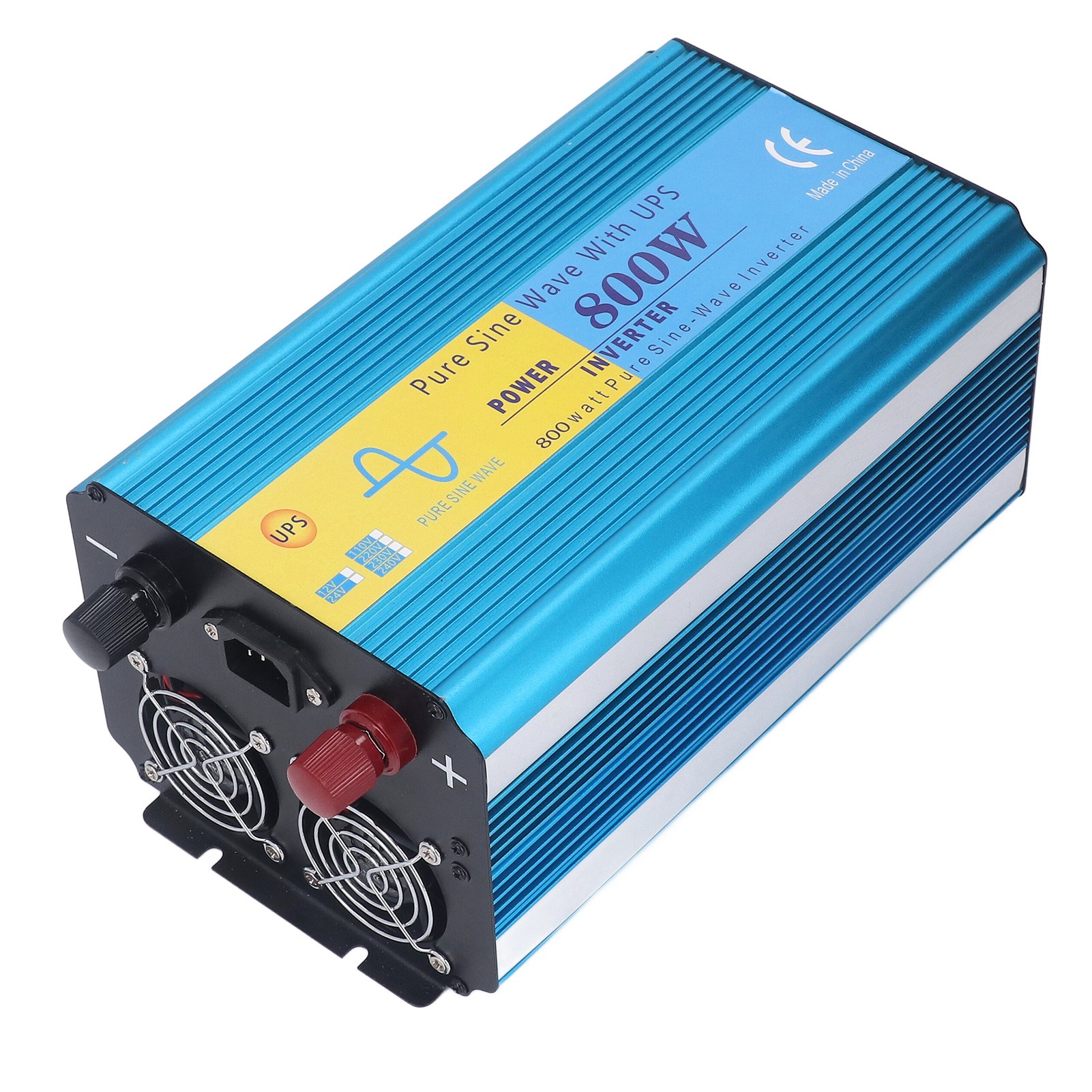 800-w-sinus-usv-wechselrichter, 1600-w-spitzenleistung, 24 V Dc Eingangsspannung, Usb-lcd-display, Netzunabhängiger Kfz-wechselrichter, Eu-stecker, 230 V Ac