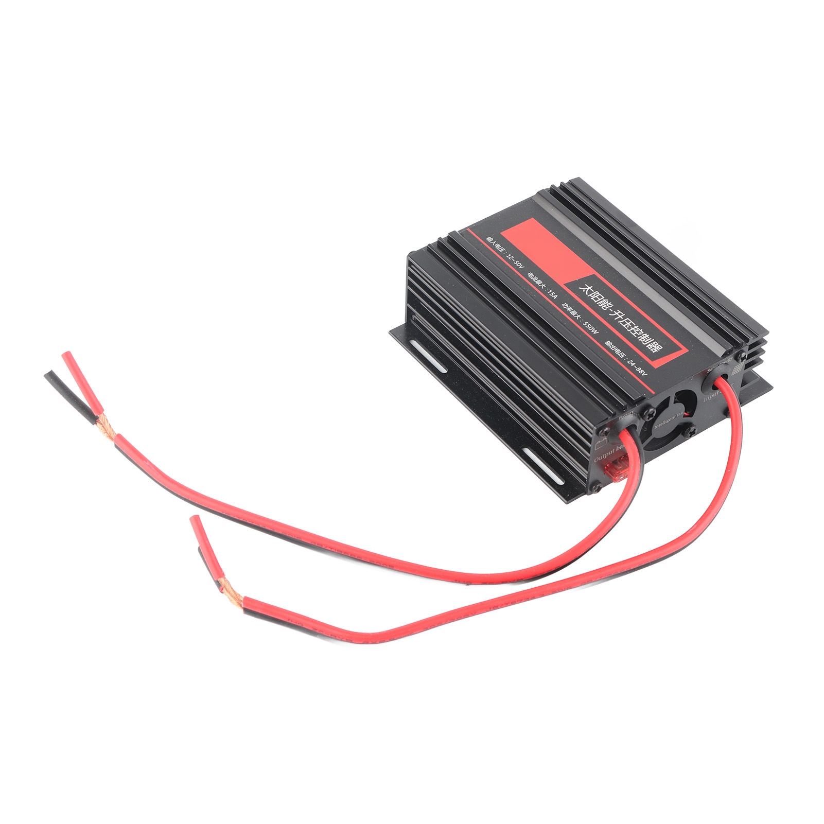 Solar-boost-regler Mit 98 % Wirkungsgrad, Digitalanzeige, Mppt-solarregler, 12–50 V, 550 W