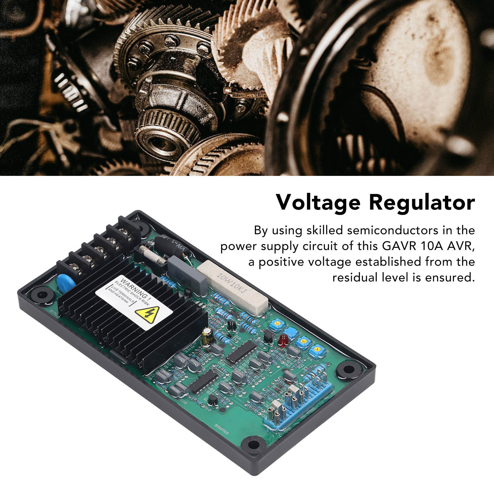 Automatischer Spannungsregler (avr) Für Generatoren Mit Bürstenloser Erregung, Bürstenloser Erreger, Spannungsstabilisator, Ac 160–260 V