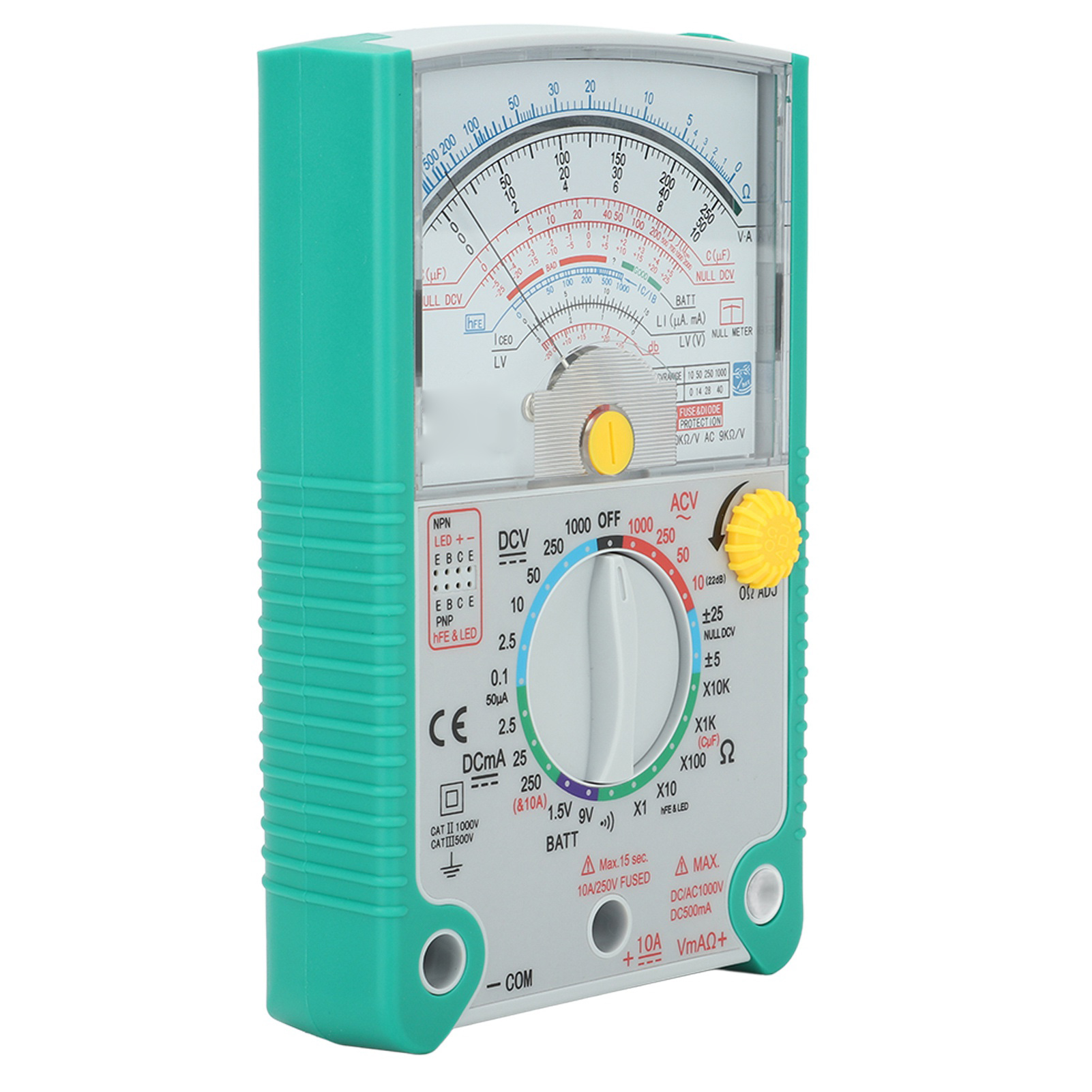 Zeiger-multimeter Voltmeter Amperemeter Spannungs- Strom- Kapazitätsmessgerät Für Schule Und Zuhause