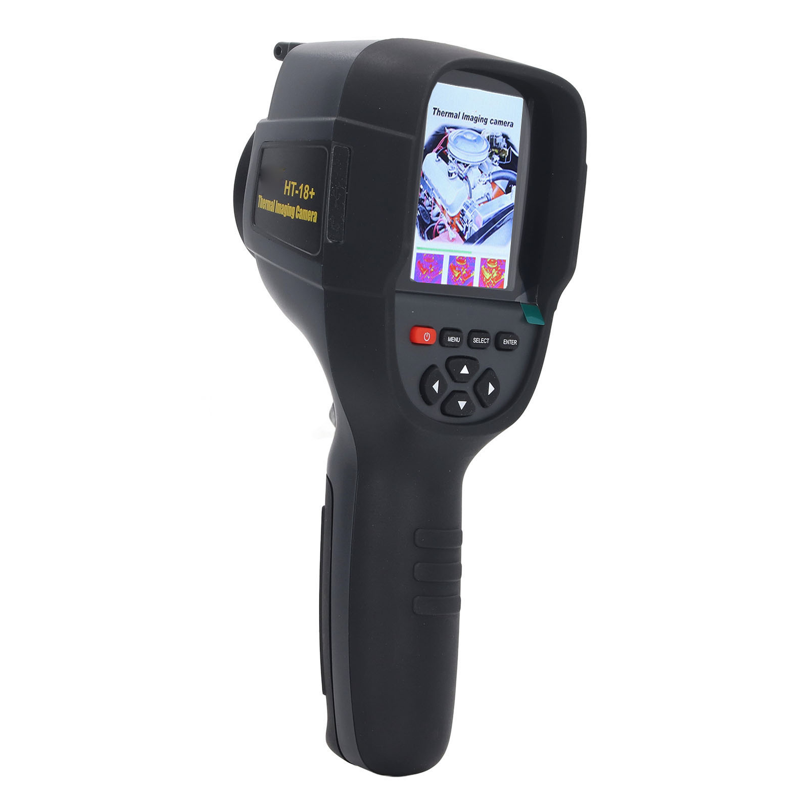 Handliche Infrarot-wärmebildkamera Mit 3,2-zoll-farbdisplay, Betriebstemperatur: -20 °c Bis +550 °c, Eu-stecker, 100–240 V