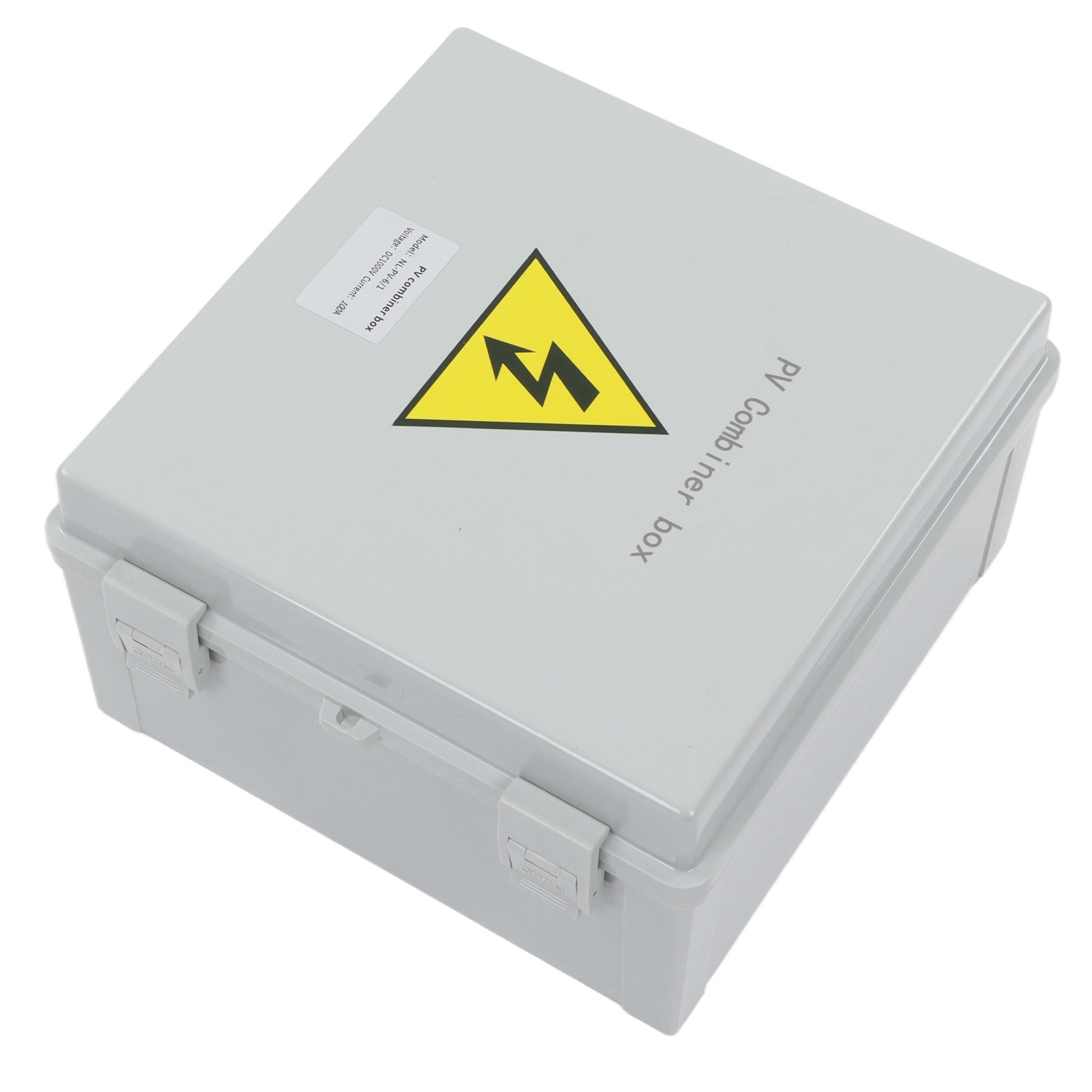 Pv-kombinationsbox Für 6 Strings, Ip67 Wasserdicht, Mit 15-a-sicherung, 40-ka-überspannungsableiter, Dc 1000 V