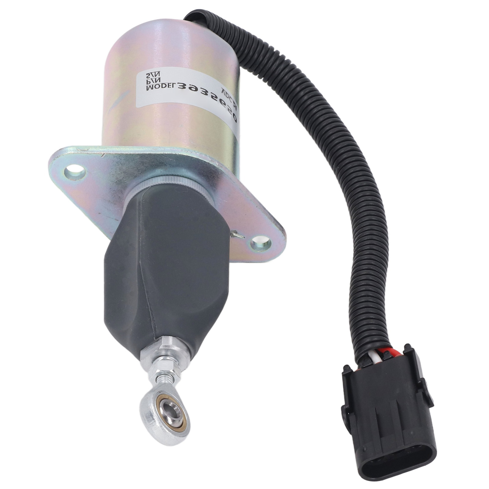 Kraftstoffabschalt-magnetventil, Hochempfindliches Edelstahl-flammenabschalt-magnetventil Für Daewoo Dh300 7 Bagger, 24 V Dc