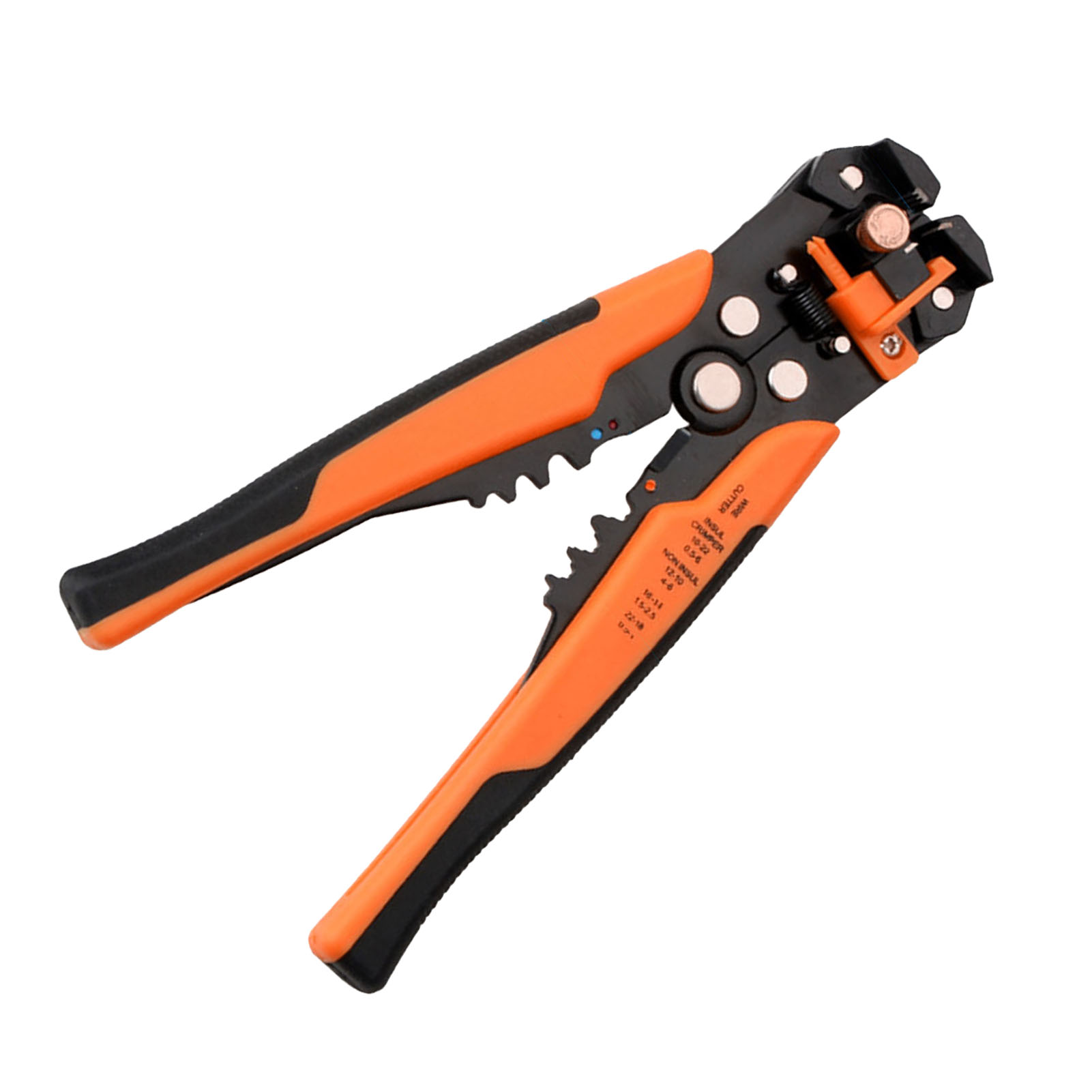 Automatischer Multifunktions-abisolierer Für Drähte Von 0,2 Bis 6,0 Mm², Abisolierzange Für Elektriker, Orange
