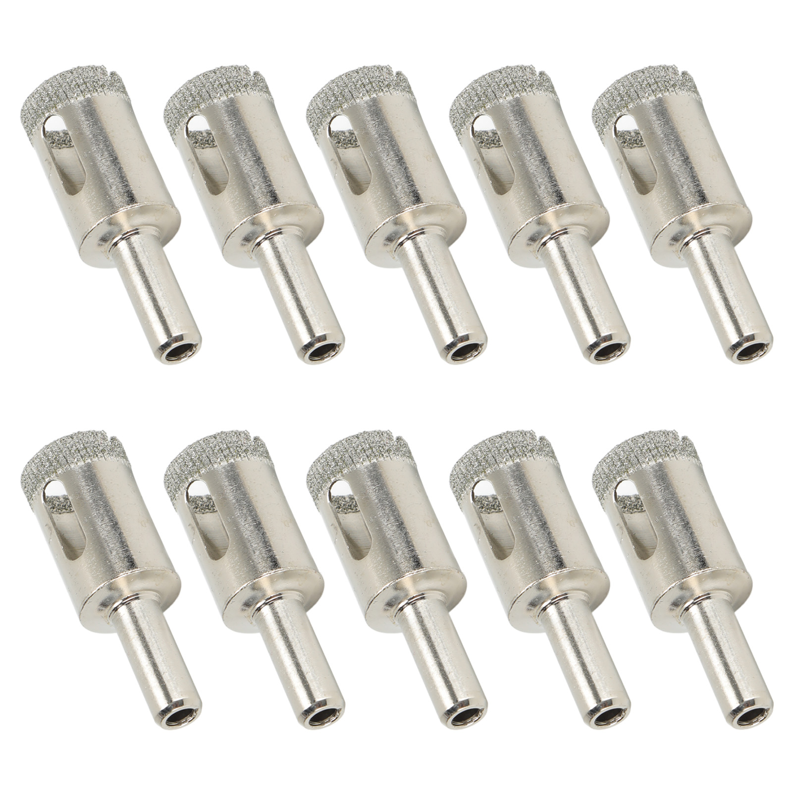 10 Stück Hss-lochsägenbohrer 18 Mm Für Glas, Marmor, Granit Und Stein