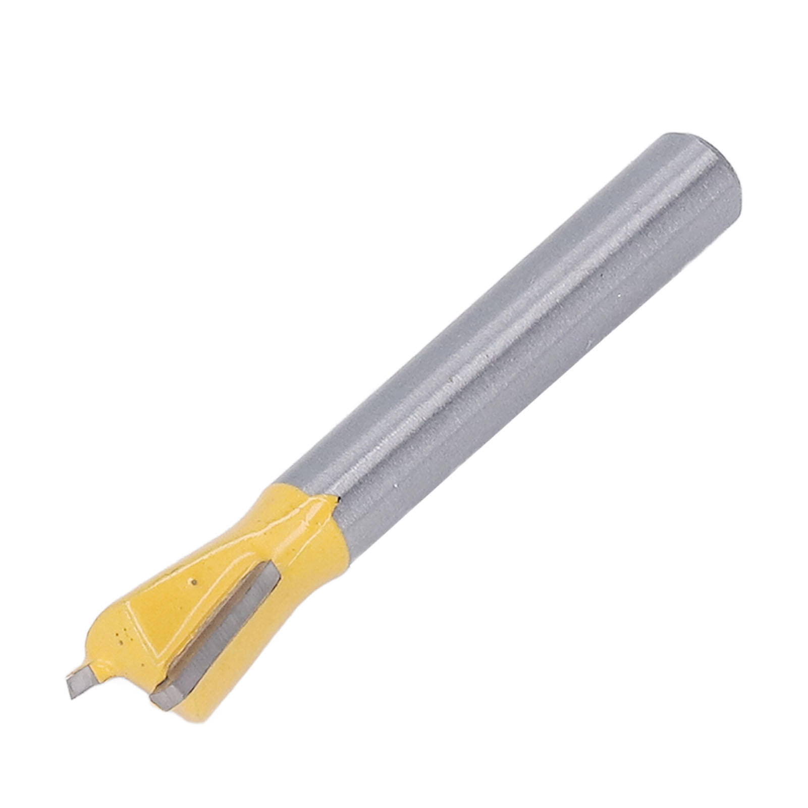 Schwalbenschwanzfräser, 6 Mm Schaft, Wolframlegierung, Hartmetall, Ptfe-beschichtung, Holzbearbeitung, Oberfräse, Gelb, 3/8 Zoll