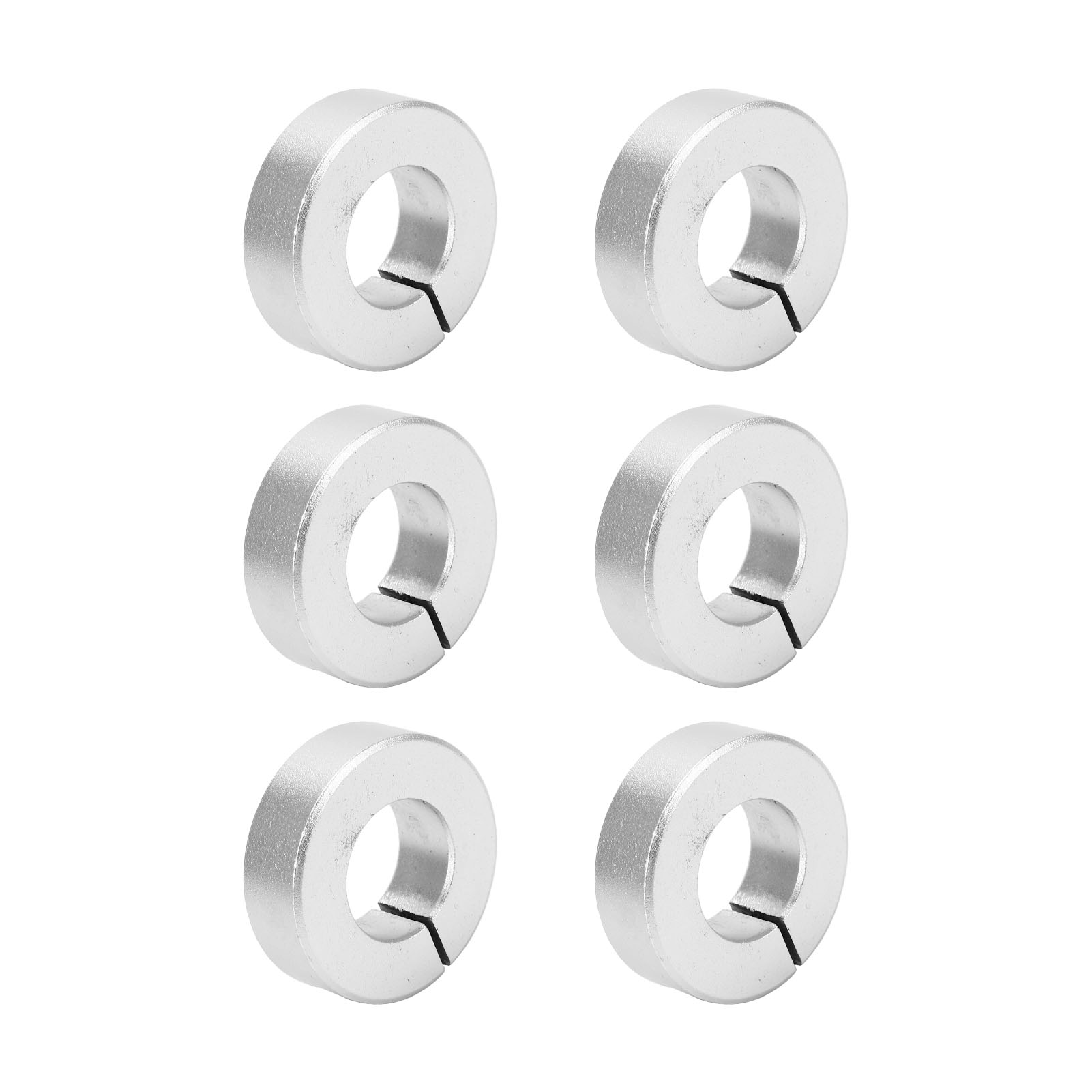6 Stück Wellenmanschetten Aus Aluminiumlegierung, Robust Und Leicht, Klemmring, Linearanschlag, 4/5 Zoll Öffnung