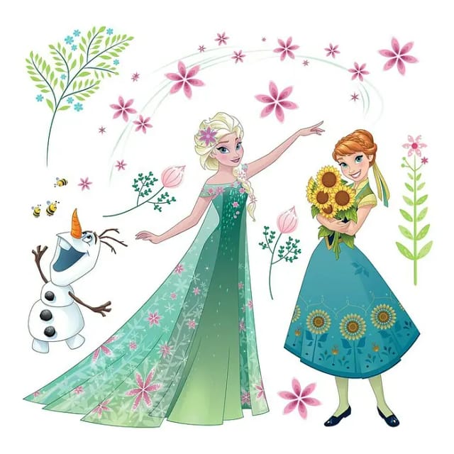 Komar Fenstersticker Frozen Flower 31 cm x 31 cm