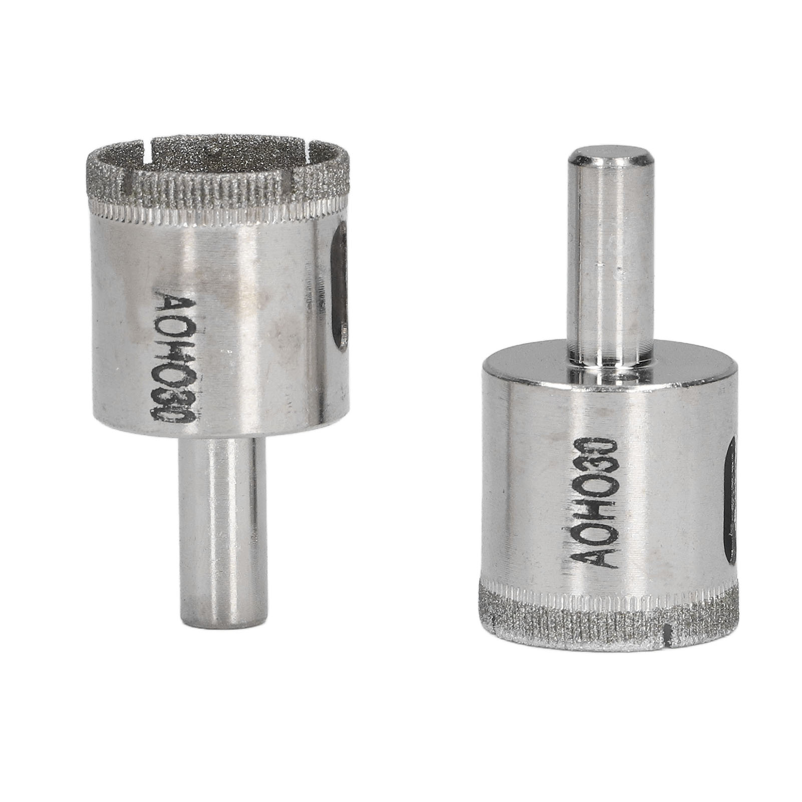 2 Stück Fliesenbohrer 30 Mm, Hohe Drehzahl, Geringer Widerstand, Robust, Langlebig, Vielseitig Einsetzbar, Glasbohrer