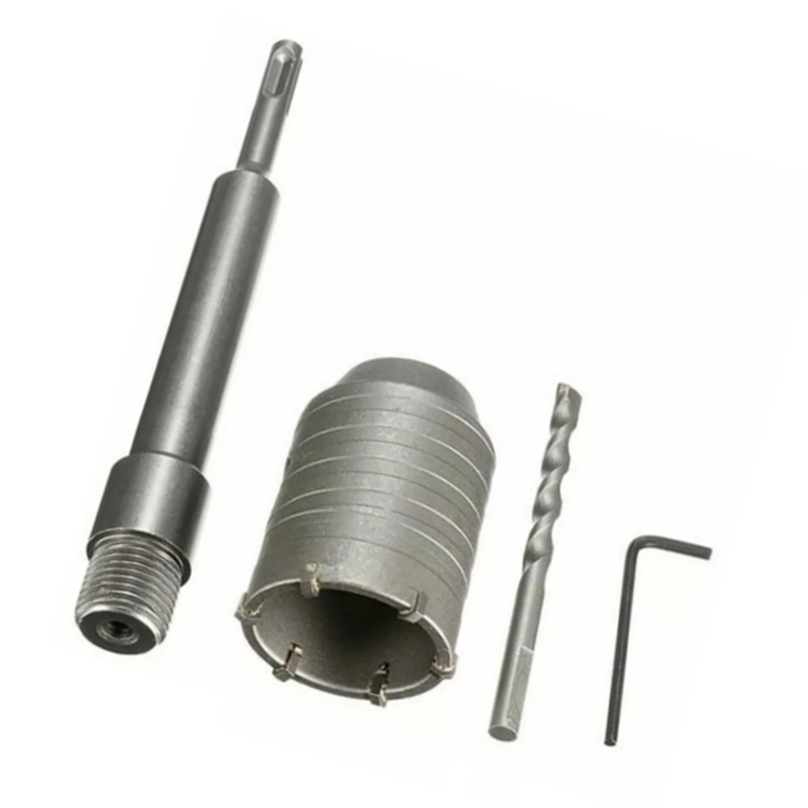 Wandbohrer-set 200 Mm Mit Verbindungsstange Aus Hartmetall Für Die Klimaanlageninstallation