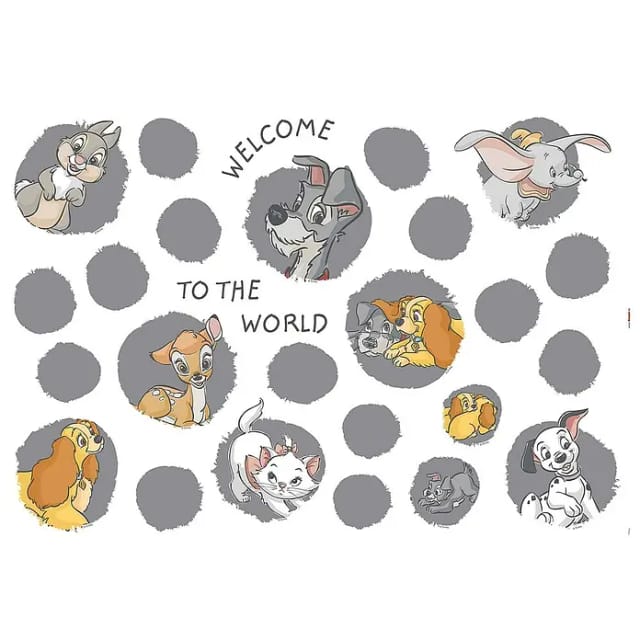 Komar Deko-Sticker A Simple Start 100 cm x 70 cm