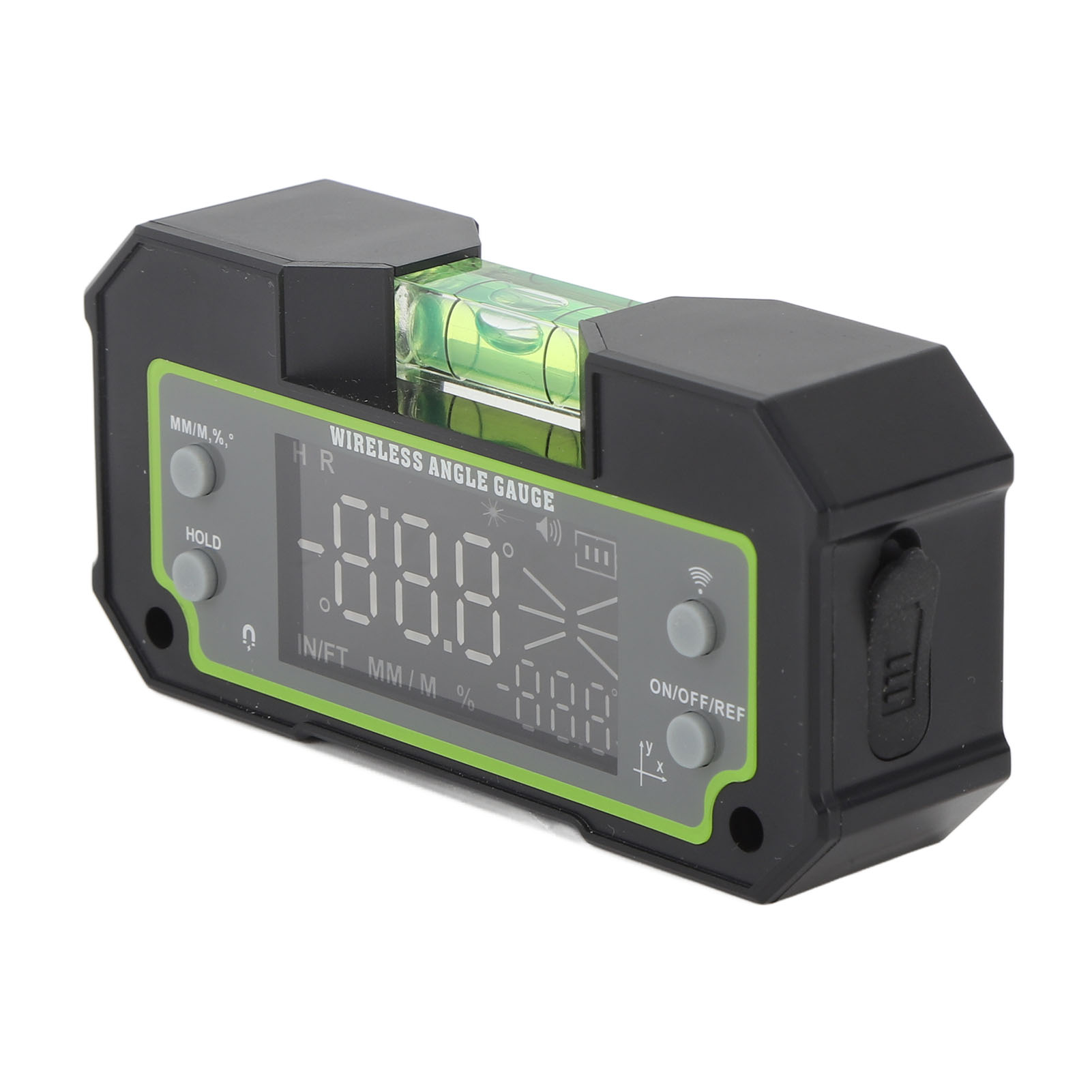 Digitaler Winkelmesser Mit Zwei Achsen, Magnetischer Adsorption, Lcd-anzeige Und Bluetooth