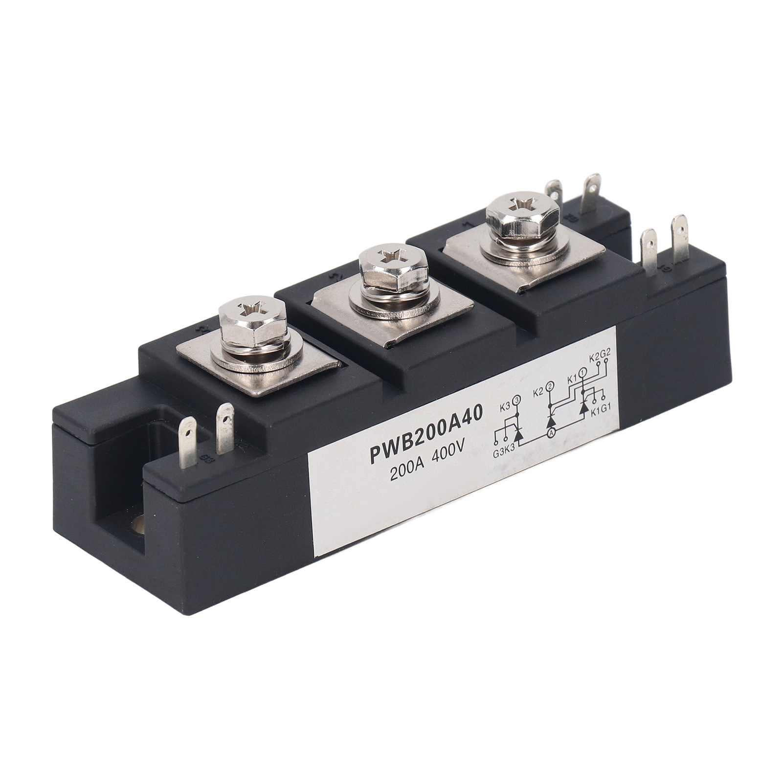 Leistungsthyristormodul Mit Schneller Wärmeableitung, Kupferplatten-thyristor-gleichrichtermodul Für Schweißmaschinen, 400 V