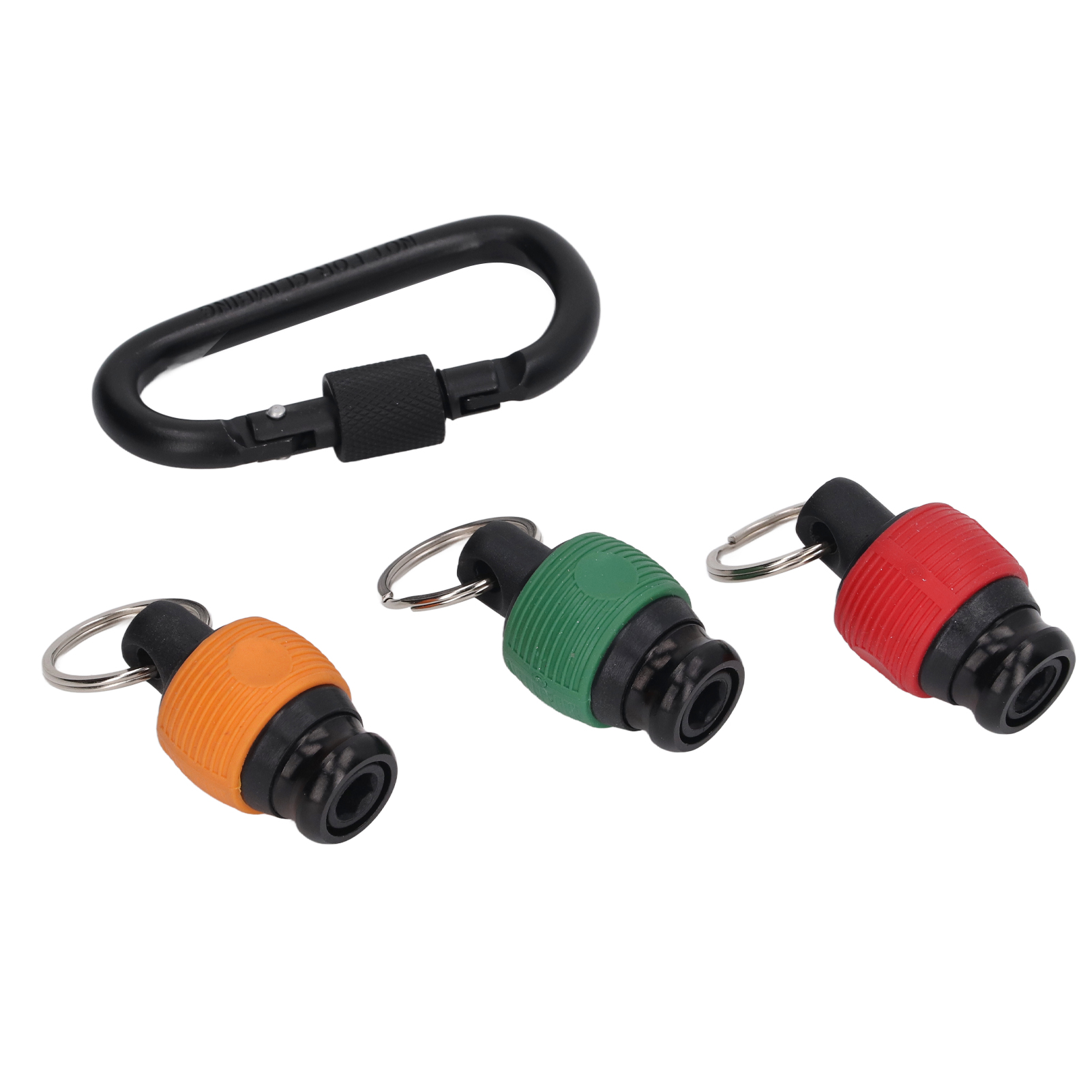 3-teiliges Set Mit 1/4-zoll-schraubendreherbithalter, Schlüsselanhänger-verlängerungsstange, Bohrschraubadapter Und Ringschnalle