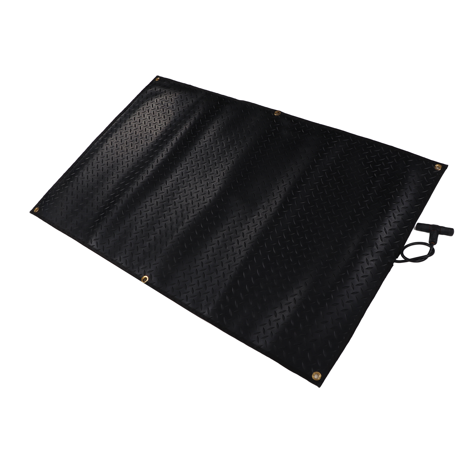 Schneeschmelzmatte, 7,6 Cm Schmelzgeschwindigkeit Pro Stunde, Rutschfest, Wasserdicht, Für Winter, Einkaufszentren, Schulen, 400 W, Eu-stecker, 220–240 V