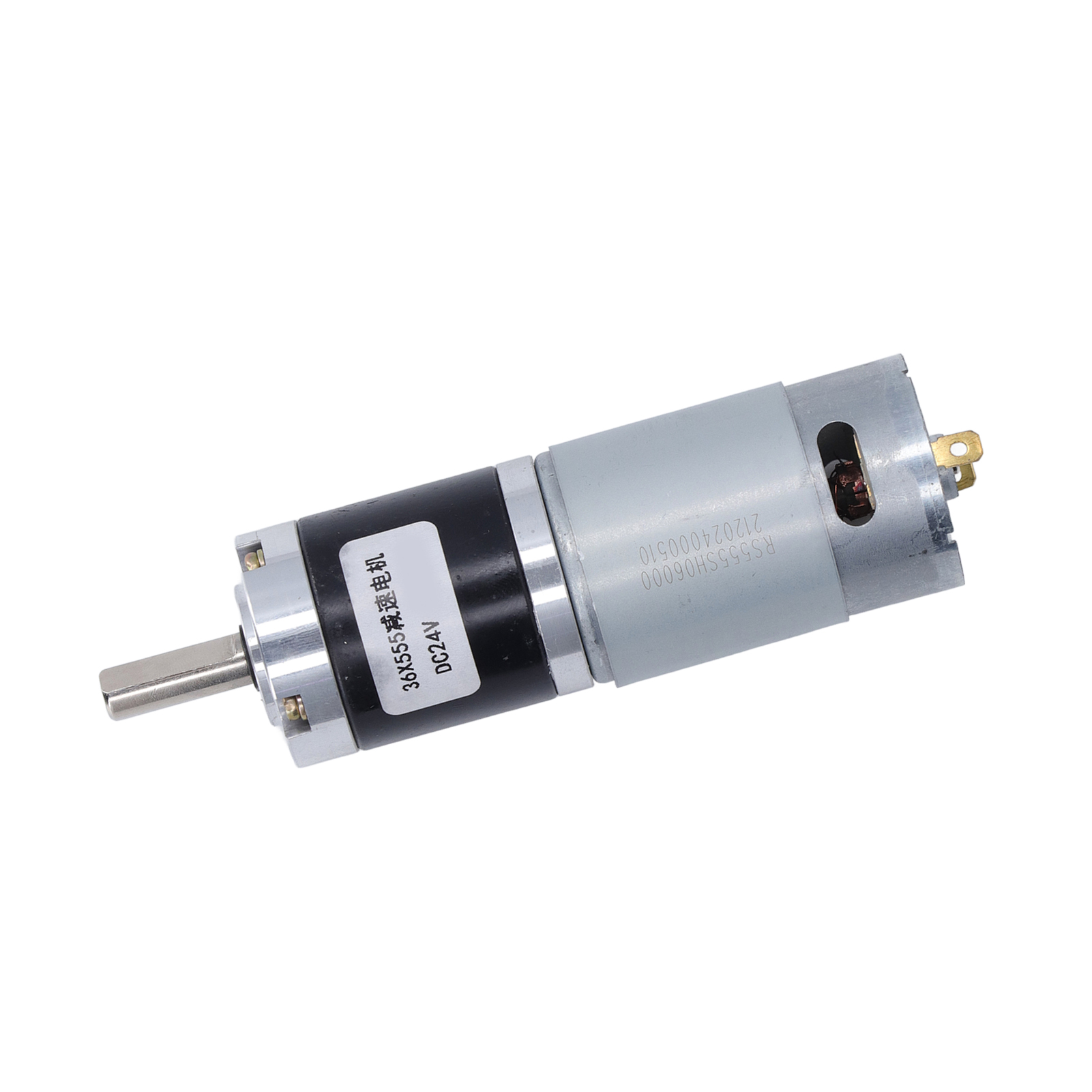 Dc24v Selbsthemmender Schneckengetriebemotor Cw Ccw Hochdrehmoment-reduziermotor 700ma 36x555 60rpm