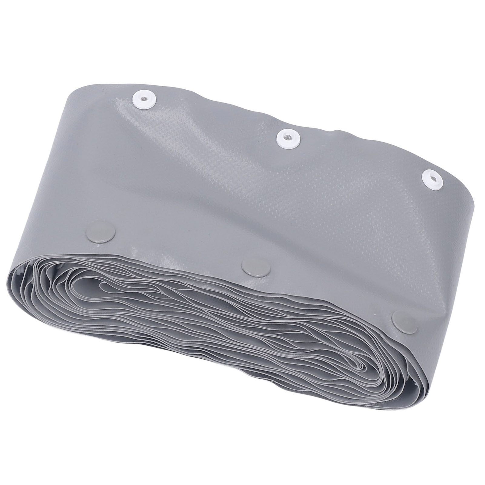 Kabelschutzschlauch Mit Druckknopf, Flammhemmendes Pvc, 15 M / 49,21 Ft