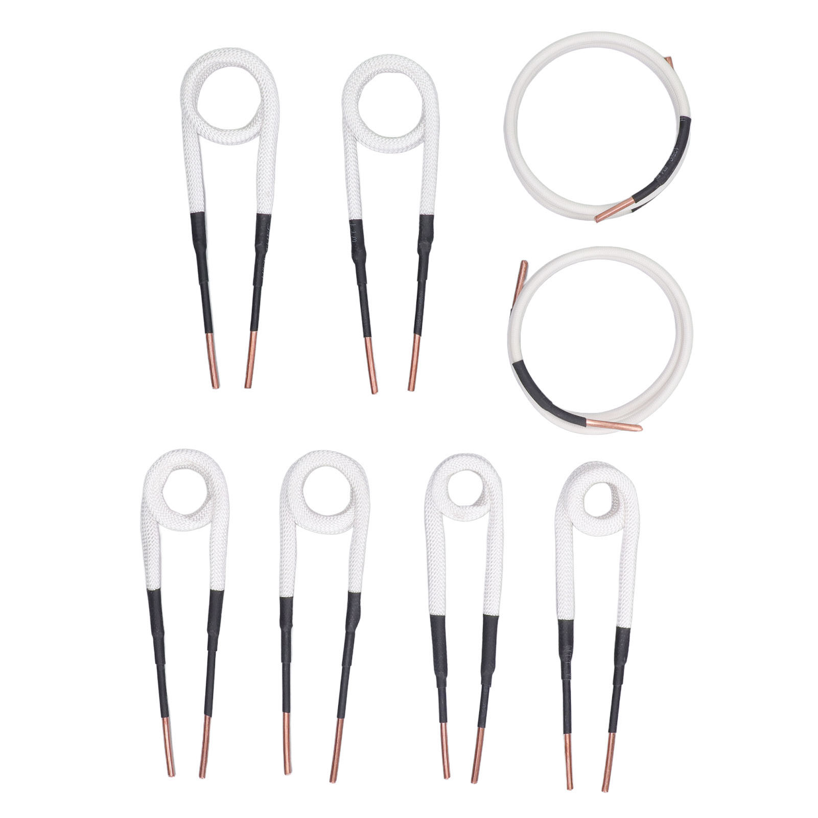 8-teiliges Induktionsheizspulen-set Mit 3,0 Mm Messingkern (4 Verschiedene Ausführungen) Zum Lösen Von Schrauben Und Muttern