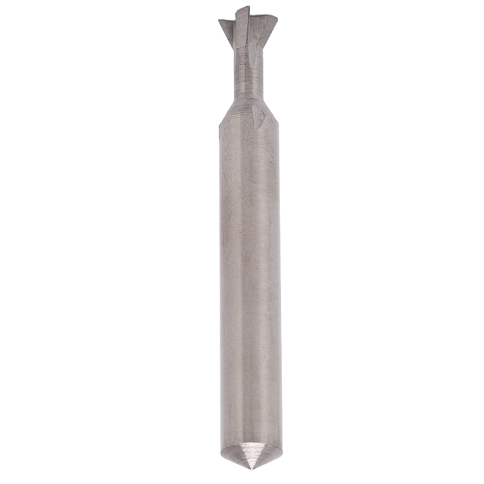 Schwalbenschwanzfräser, Hartmetall, 6 Mm Schaftdurchmesser, 4 Schneiden, 50 Mm Länge, Universeller Schwalbenschwanzfräser, 65°
