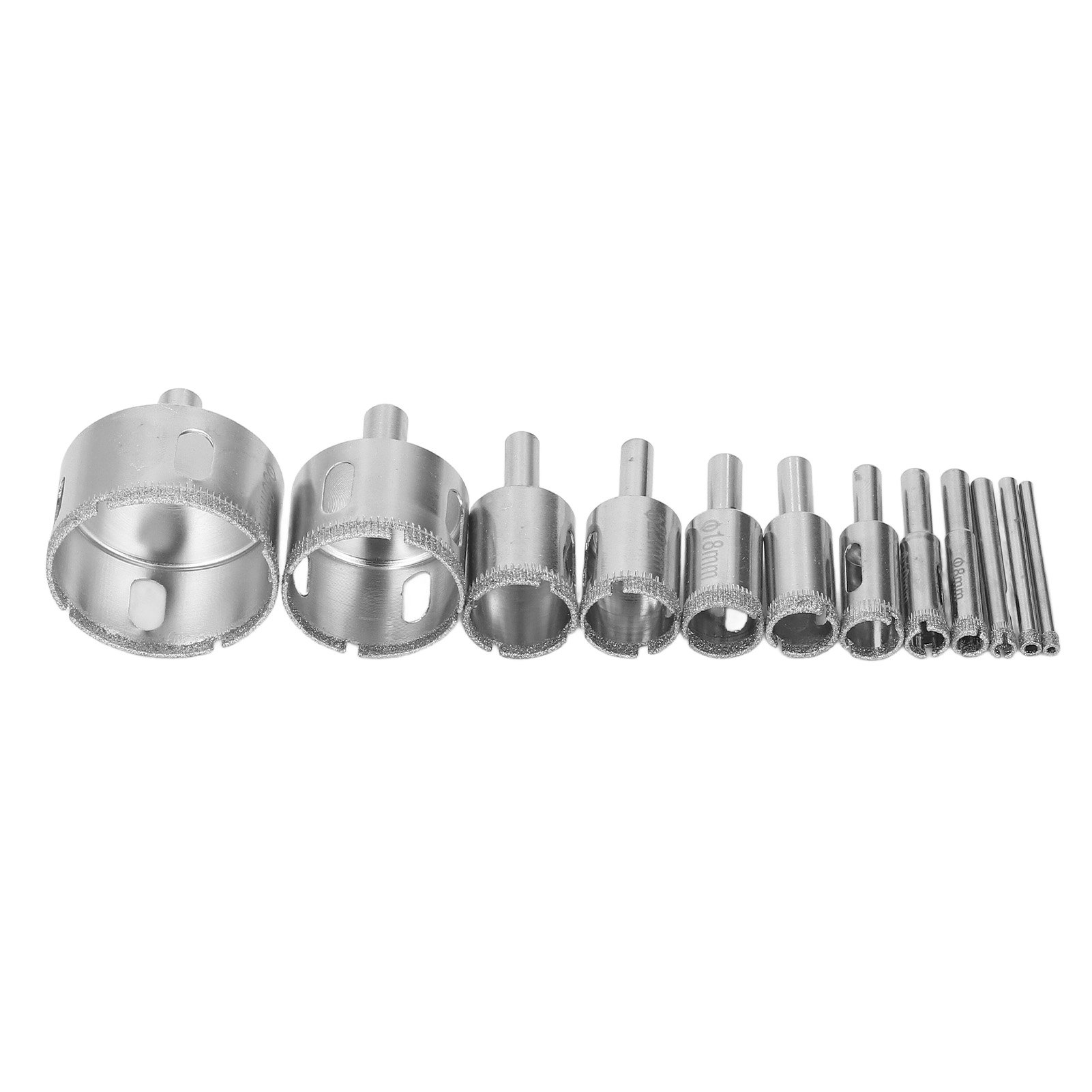 Rundschaft-lochsägen-set Mit Robustem Hochgeschwindigkeits-bohrer Für Glas, Marmor Und Keramik