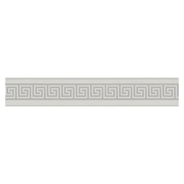 A.S. Création Borte selbstklebend Mäander 5 m x 10 cm Grau