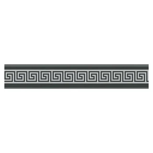 A.S. Création Borte selbstklebend Mäander 5 m x 10 cm Schwarz