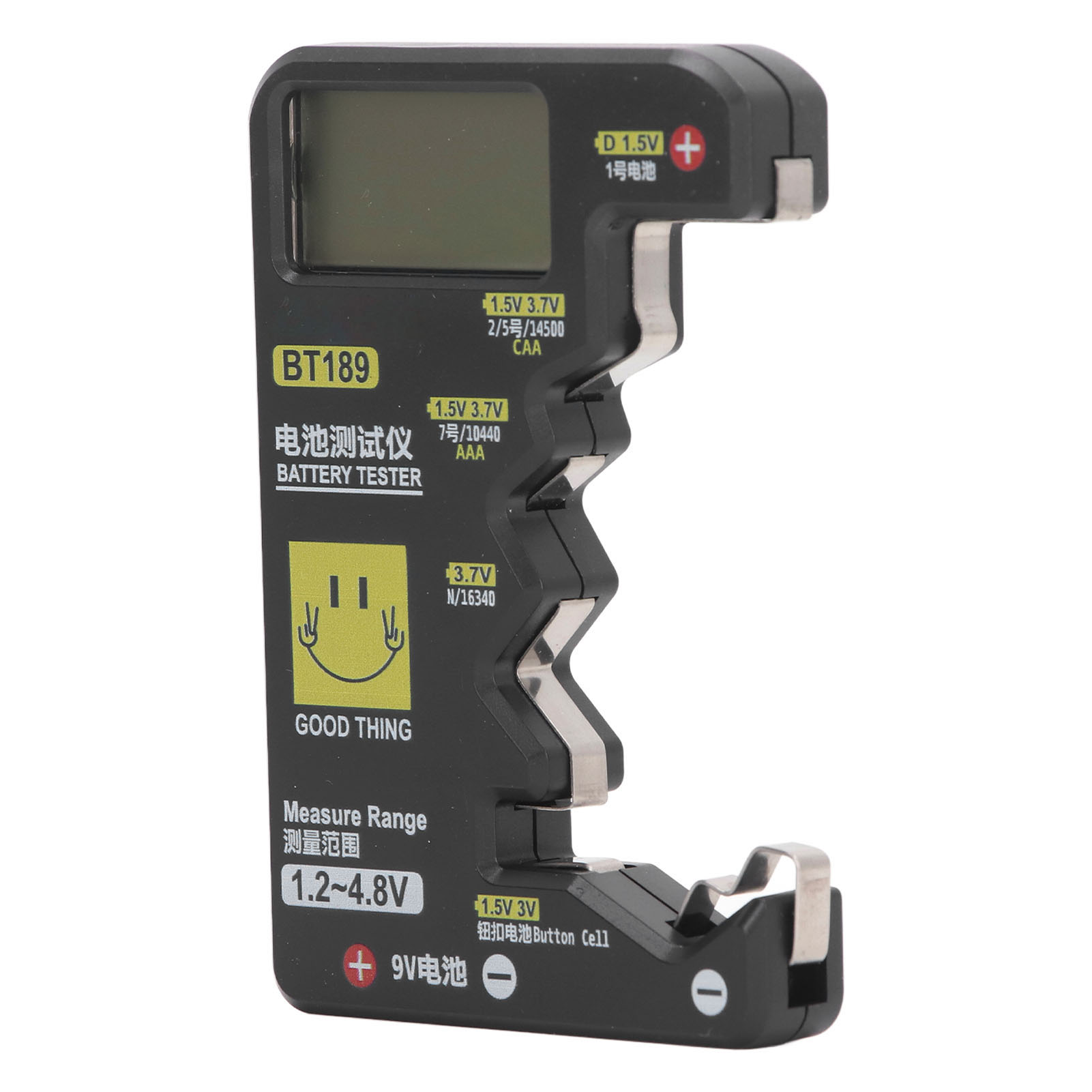 Digitaler Batterietester Mit Großem Lcd-bildschirm, Universeller Batteriekapazitätsdetektor Für Ndc Aa Aaa Knopfzellen