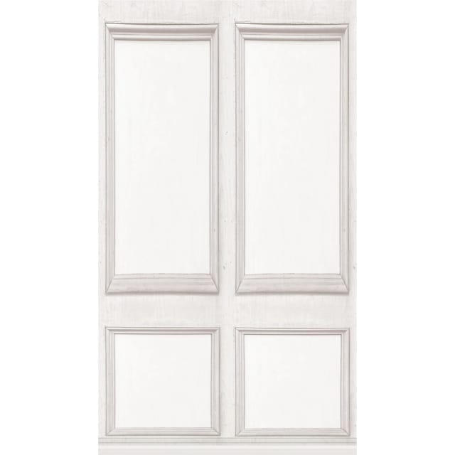 A.S. Création Vliestapete Wallpanel Kassettierung Weiß