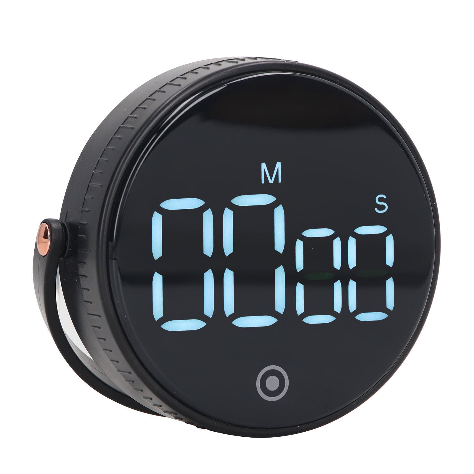 Digitaler Küchentimer Mit Magnetverschluss, Großem Led-display, Countdown-funktion, Einstellbarer Lautstärke, Geeignet Für Kinder, Klassenzimmer, Kochen Und Fitness (schwarz)