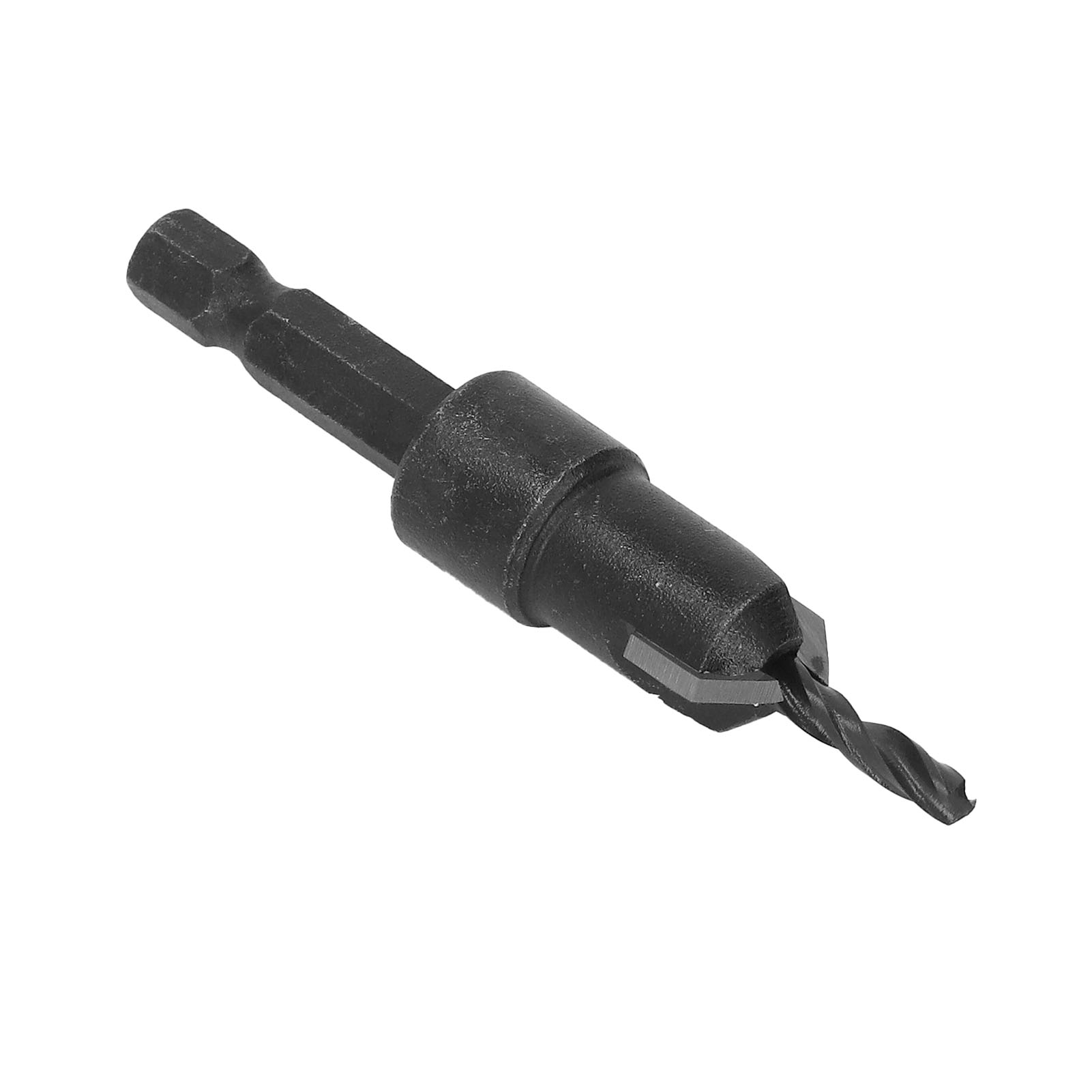 3,5-mm-senkbohrer Mit 1/4-zoll-sechskantschaft, Breiter Schlitz, Konischer Bohrer Für Holzbearbeitung, Schwarz
