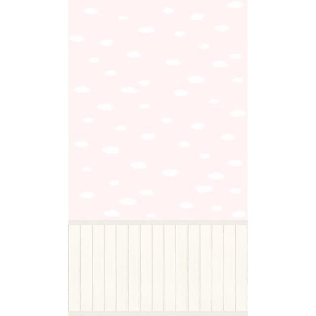 A.S. Création Vliestapete Wallpanel Wolken Rosa