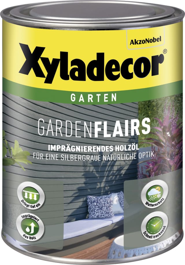 Xyladecor GardenFlairs Olivengrau 1 L