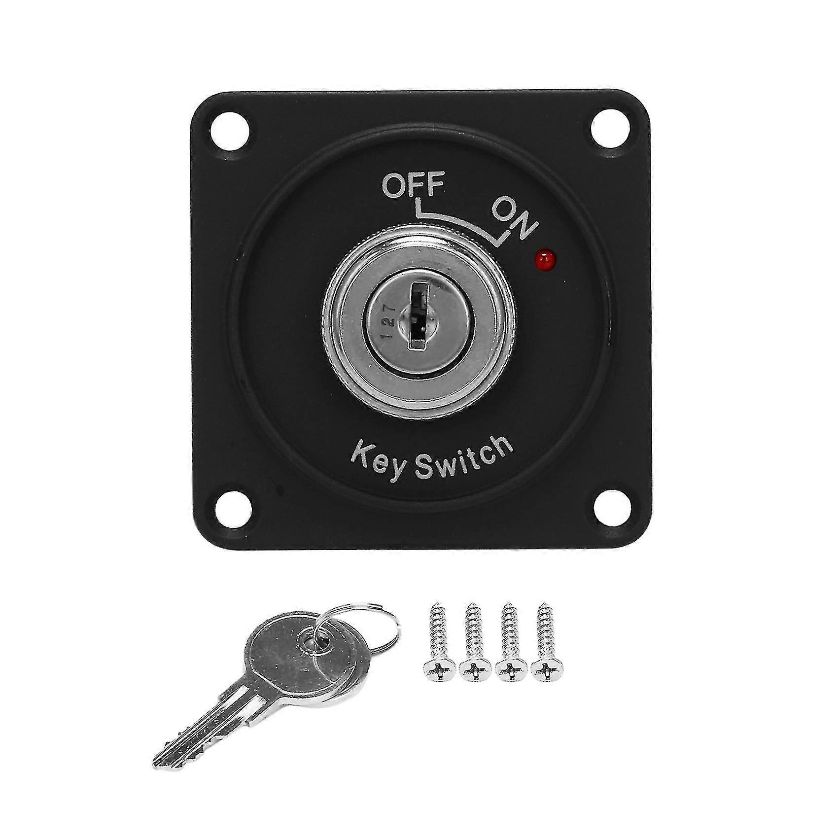 Universelles 12v Zündstartsystem Für Auto, Boot Und Motorrad, 2-polig, Mit 2 Schlüsseln