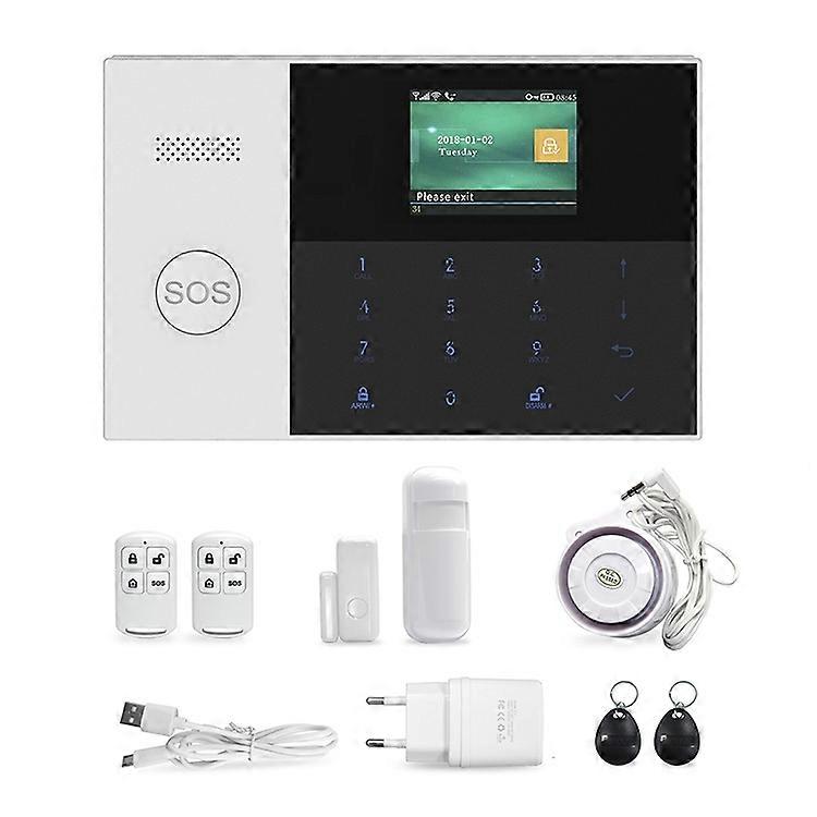 Intelligentes Alarmsystem Mit 3g/gprs + Wlan, Touch-tastatur, Lcd-bildschirm Und Rfid-funktion