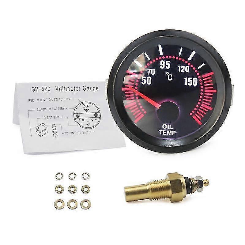 52 Mm 12 V Universal-kfz-öltemperaturanzeige (modifiziert) 25-26