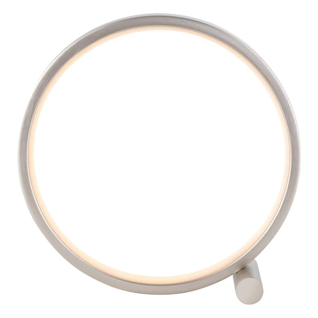 Just Light LED-Tischleuchte Mini Ritus Ø 25,5 cm Silber