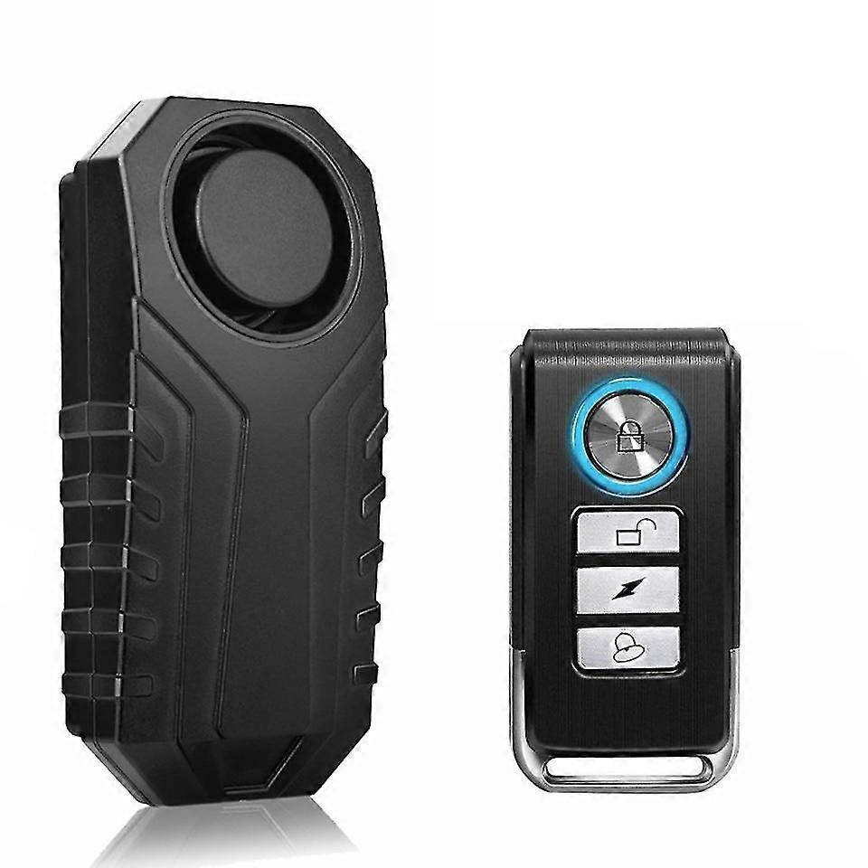 Anchtek Fahrrad-diebstahlalarm, Wasserdicht, Kabellos, Mit Fernbedienung, Vibrationssensor, Warnsystem Für Motorräder 9850