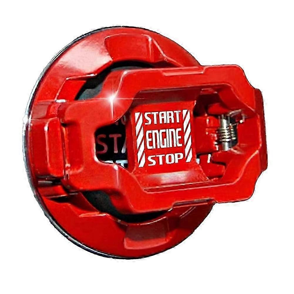 Auto Start-stopp-knopf-dekor, Abdeckung Für Den Auto-motor-startknopf, Schutz Für Den Start-stopp-knopf, Edition 0710