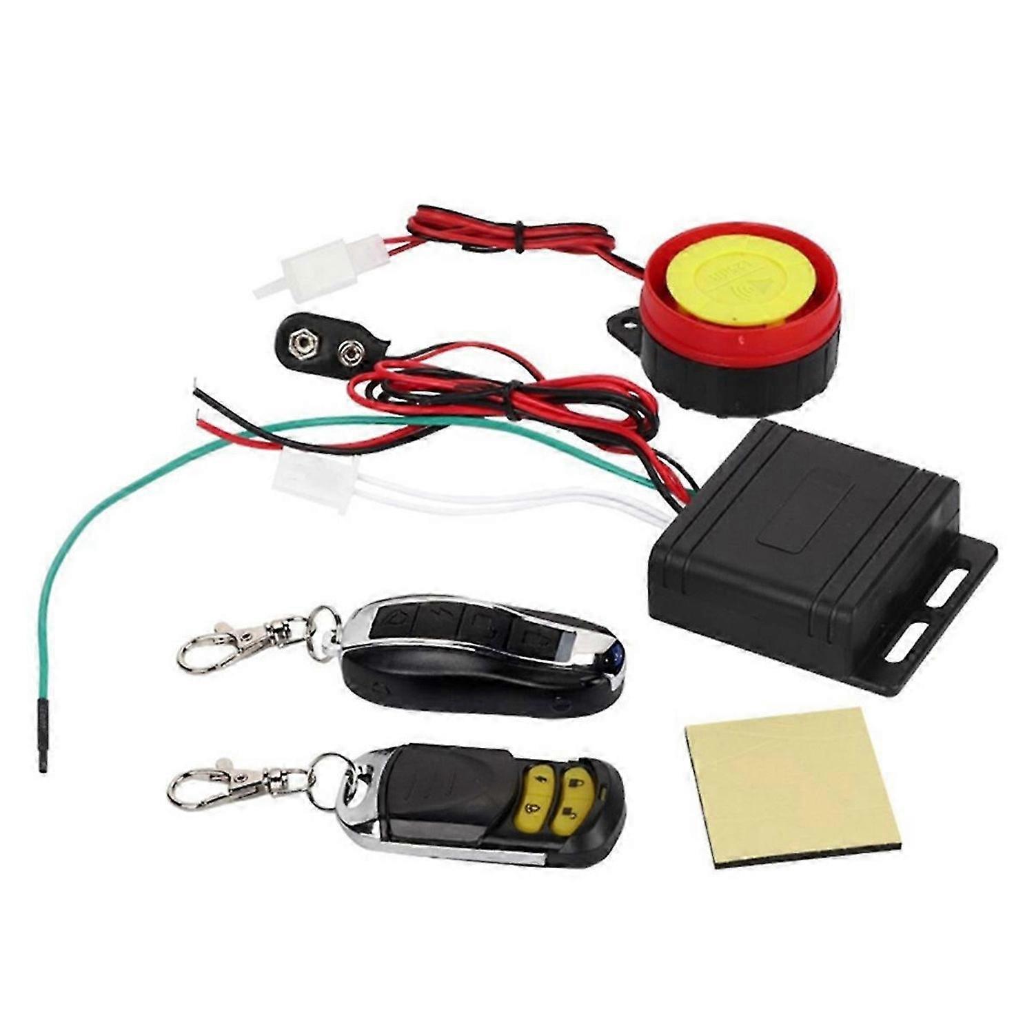 12v Motorrad-alarmanlage Mit Automatischer Diebstahlsicherung Und Fernbedienung