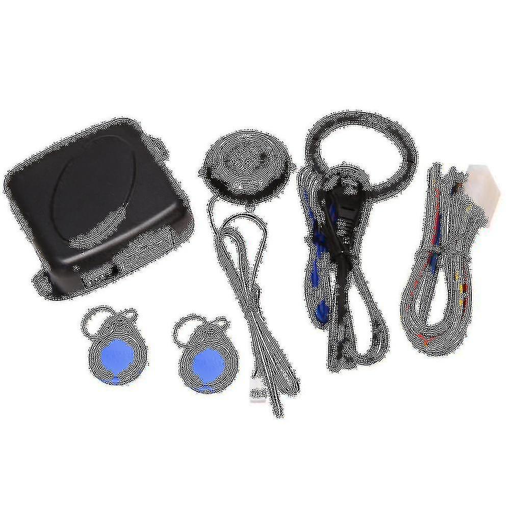 Intelligentes Rfid-autoalarmsystem Mit Motorstoppknopf, Wegfahrsperre Und Fernbedienung