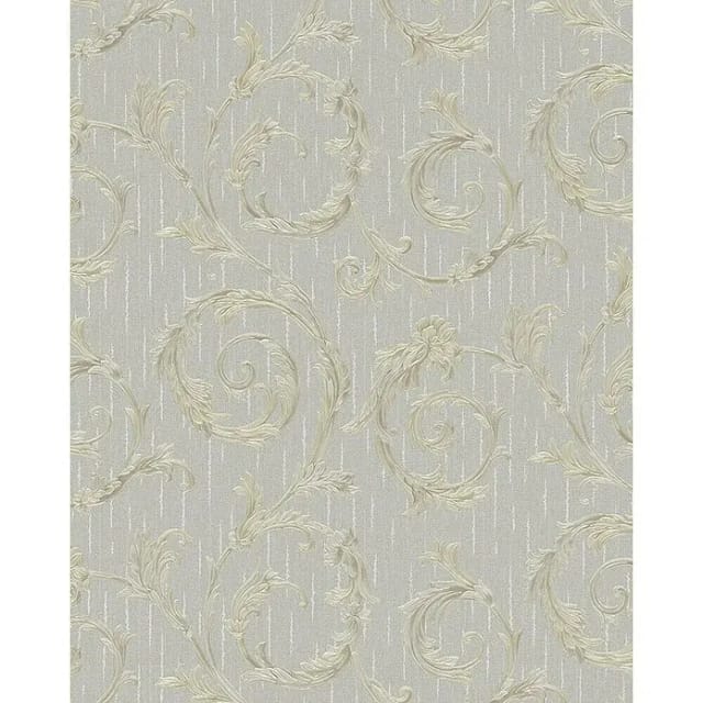 Marburg Vliestapete Floral Spirale Greige-Pearl 10,05 m x 0,53 m FSC®